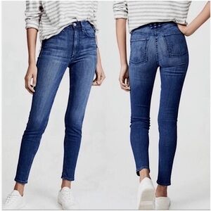 McGuire High Rise Style Newton Skinny Size 27 Stretchy Classic Jeans 185B